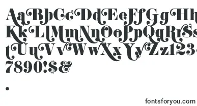 K22DidoniSwash font – Fonts Starting With K