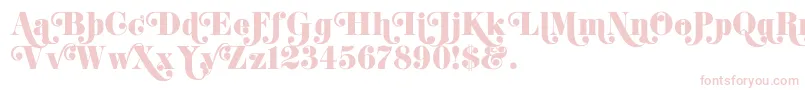 K22DidoniSwash Font – Pink Fonts