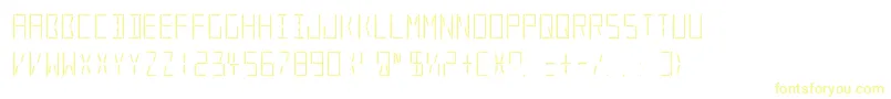 LedReal Font – Yellow Fonts