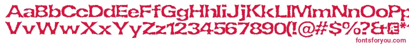 LethargicBrk Font – Red Fonts