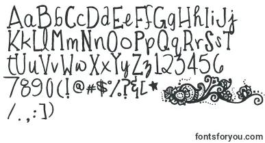 TheToadfrog font – inscriptions In Beautiful Fonts