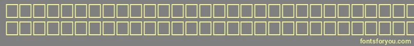 Alawi339-fontti – keltaiset fontit harmaalla taustalla