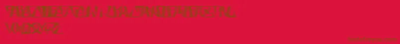 Lisätietoja GloryThinBold-fontista GloryThinBold-fontti – ruskeat fontit punaisella taustalla