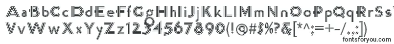 フォントK22TriLineGothic – Kで始まるフォント