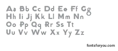 K22TriLineGothic Font