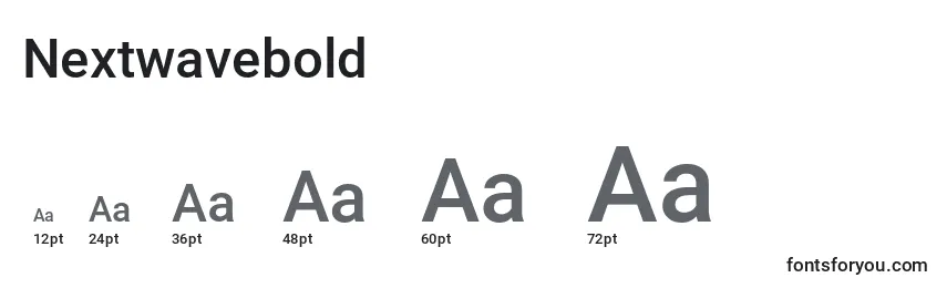 Nextwavebold Font Sizes