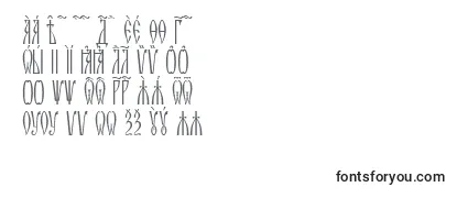 Обзор шрифта ZlatoustKucs
