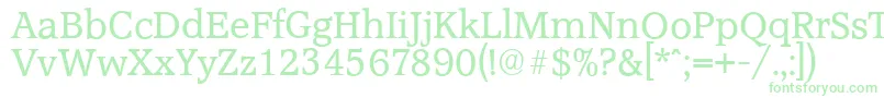 AccoladeserialRegular Font – Green Fonts