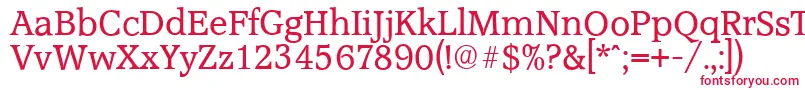 AccoladeserialRegular Font – Red Fonts