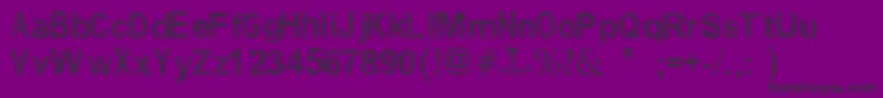 PawlukZibra Font – Black Fonts on Purple Background