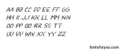 2toonItalic Font