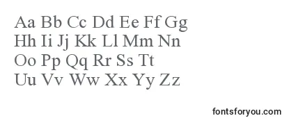 RomanUnicodeRegular Font