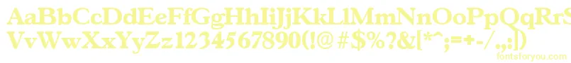 GascogneserialXboldRegular Font – Yellow Fonts