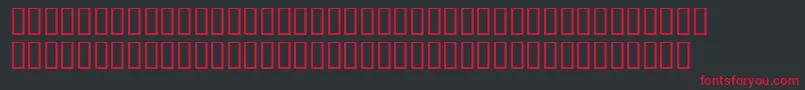 ThoughtPolice Font – Red Fonts on Black Background