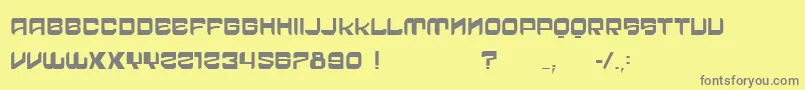 More about VtksCrazyTime Font VtksCrazyTime Font – Gray Fonts on Yellow Background