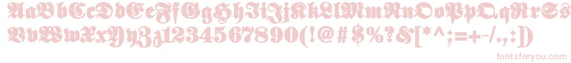 Elephantablack Font – Pink Fonts
