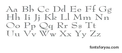 Tophatextended Font