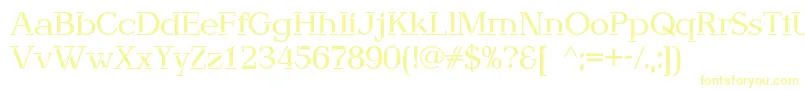 Debbyc Font – Yellow Fonts