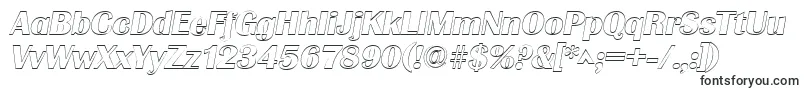 GrenobleoutlineItalic-fontti – Fontit Adobe Muselle