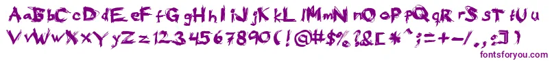 EatYourFace Font – Purple Fonts