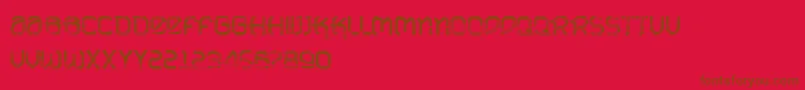 Lisätietoja VtksUrbanTime-fontista VtksUrbanTime-fontti – ruskeat fontit punaisella taustalla