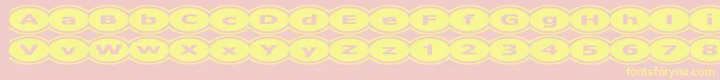 Más sobre la fuente D3Mochism fuente D3Mochism – Fuentes Amarillas Sobre Fondo Rosa