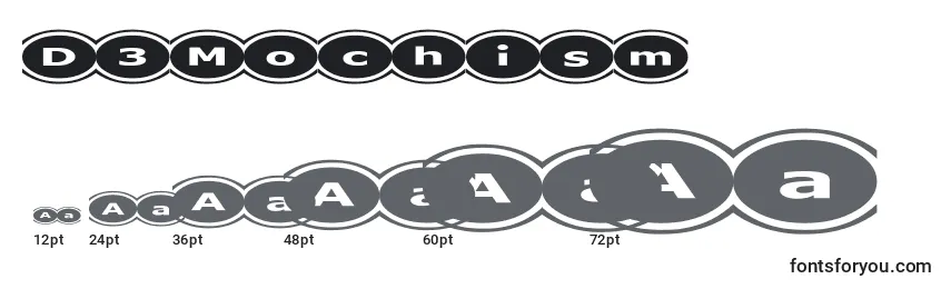 D3Mochism Font Sizes
