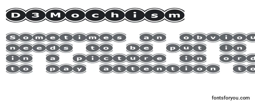 D3Mochism Font