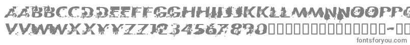 フォントCfpatriotesRegular – 白い背景に灰色の文字