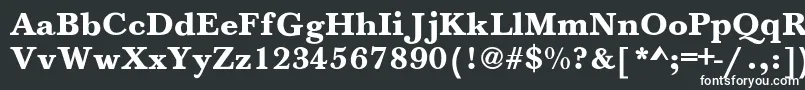 Шрифт Jason – белые шрифты на чёрном фоне