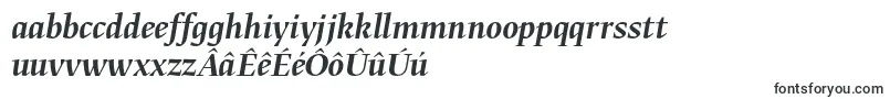 Шрифт GretadisplayproMediumitalic – фризские шрифты