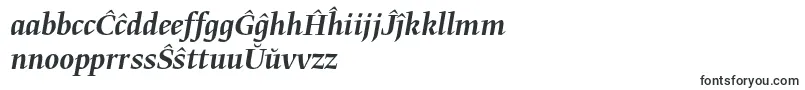 Więcej informacji o czcionce GretadisplayproMediumitalic Czcionka GretadisplayproMediumitalic – esperanto czcionki