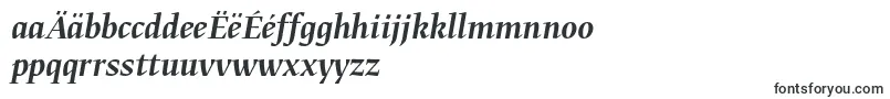 GretadisplayproMediumitalic-fontti – makedonian fontit