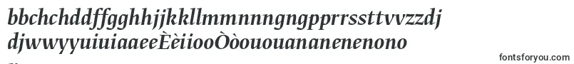 Подробнее о шрифте GretadisplayproMediumitalic Шрифт GretadisplayproMediumitalic – креольские шрифты