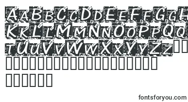ChloeConfetti font – block Fonts