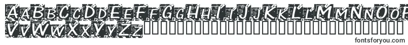Шрифт ChloeConfetti – блочные шрифты