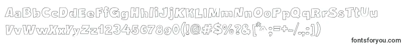 CrazyKrabsOutline-Schriftart – Schriften für Microsoft Office