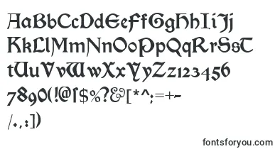 Morrisromanblackalt font – vintage Fonts