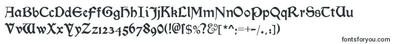 Morrisromanblackalt-fontti – Houkuttelevat fontit