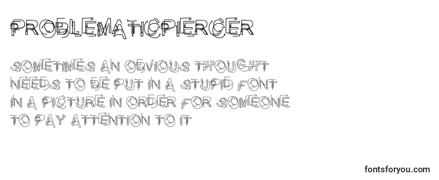 Problematicpiercer (38143) Font