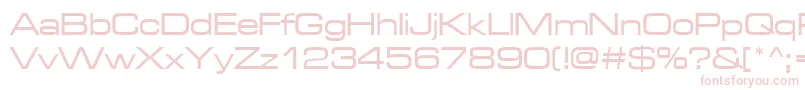 Microgrammadmedext Font – Pink Fonts on White Background