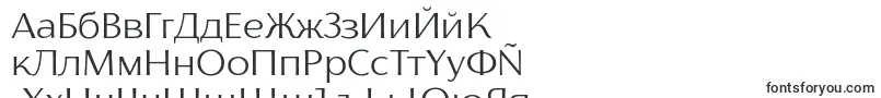フォントFlorentiaLightTrial – ブルガリアのフォント