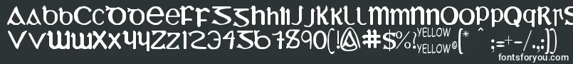 UncialMostIrish Font – White Fonts