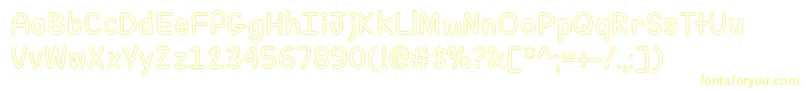 FillMeWithColorTtf Font – Yellow Fonts