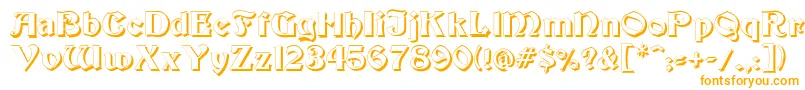 Beckershadow Font – Orange Fonts