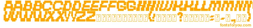TheOtherBrothers Font – Orange Fonts on White Background