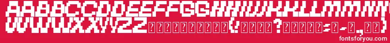 TheOtherBrothers Font – White Fonts on Red Background