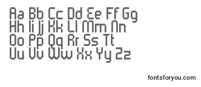 Обзор шрифта 5metrikLightCondensed