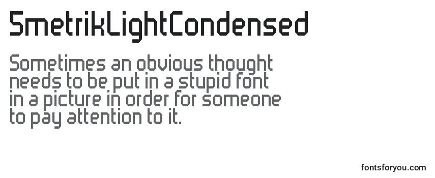 5metrikLightCondensed Font