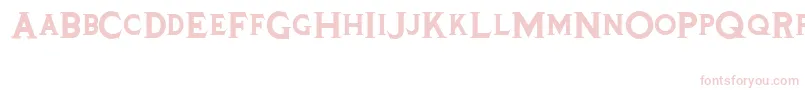 Tinplatetitlingblack Font – Pink Fonts on White Background